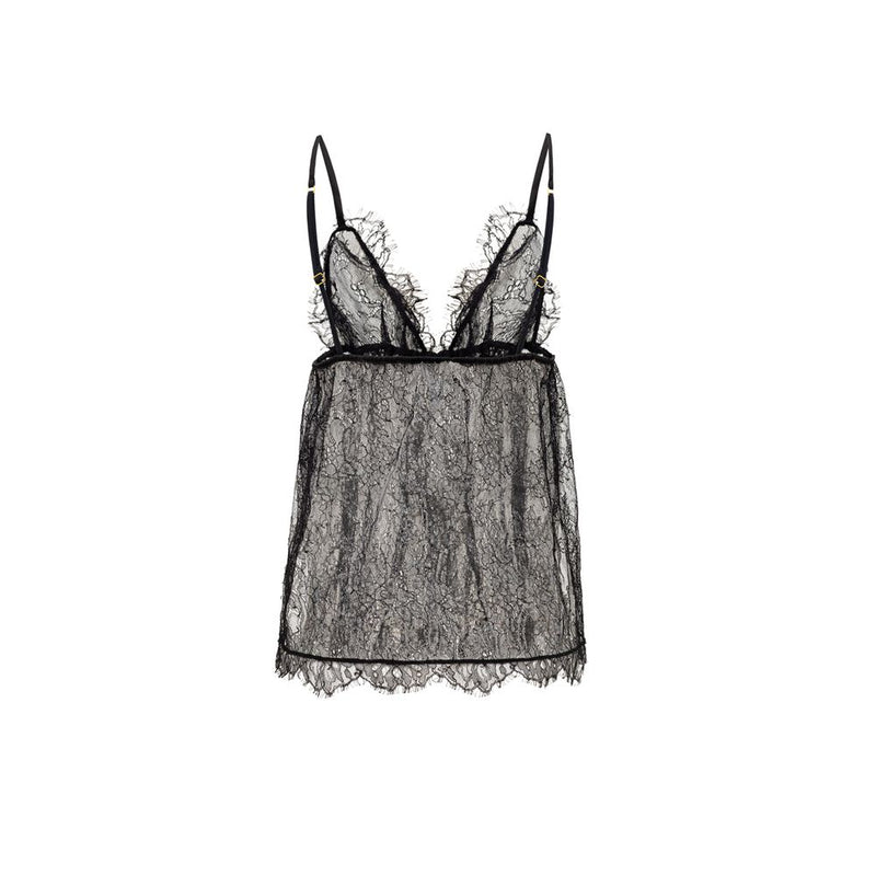 Top en Dentelle Noir en Polyamide Tom Ford - Élégance et Polyvalence