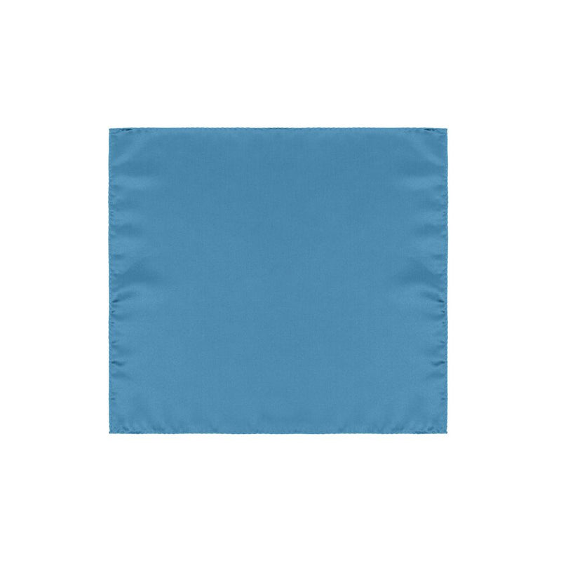 Pochette de costume en soie bleu clair Dolce &amp; Gabbana
