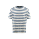 Gran Sasso Blue Cotton Long T-Shirt for Women