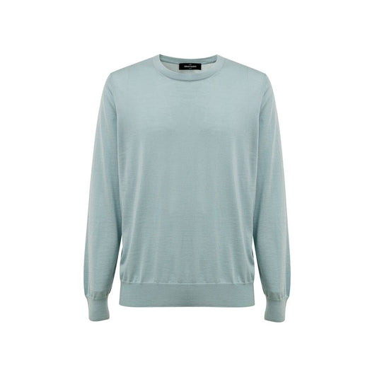 Gran Sasso blauwe cashmere trui