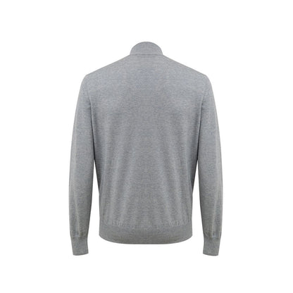 Gran Sasso grijze katoenen cardigan