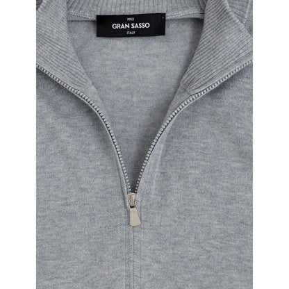 Gran Sasso grijze katoenen cardigan