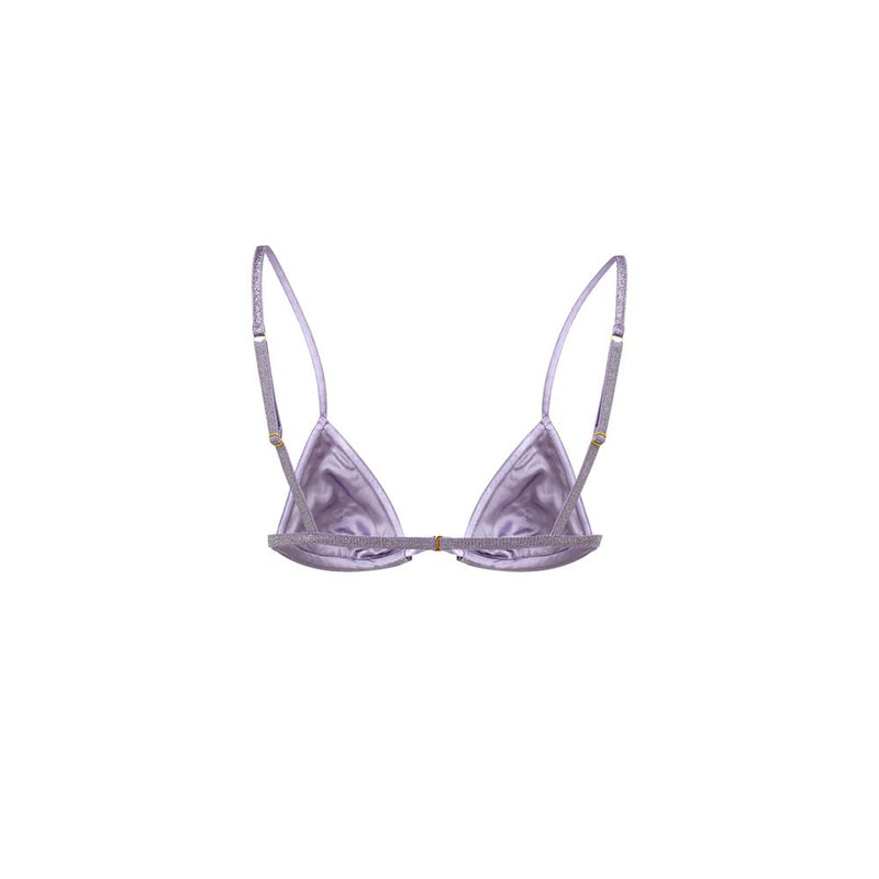 Tom Ford Purple Polyamide Bra - Classic Triangle Model