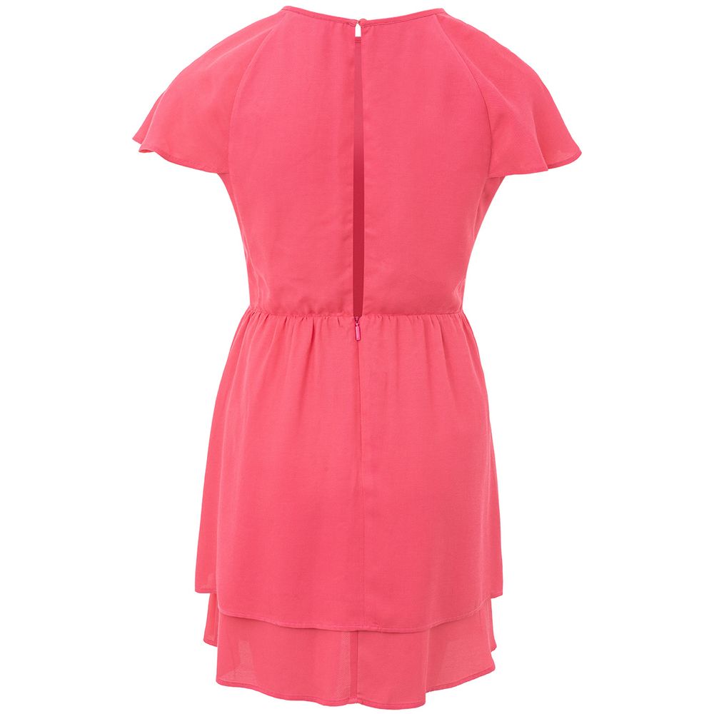 Robe Courte Fuchsia en Viscose Armani Exchange - Élégante et Polyvalente