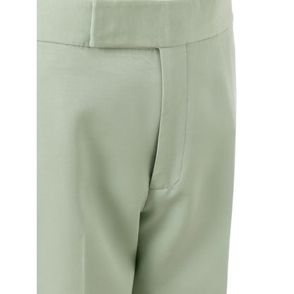 Tom Ford Green Viscose Chino Pant