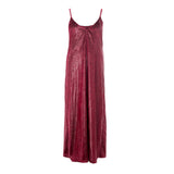 Robe Cocktail Lardini Bordeaux en Polyester - Élégance Nocturne