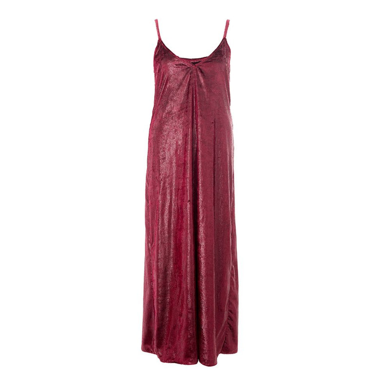 Lardini Bordeaux Polyester Cocktail Dress - Elegant Evening Wear