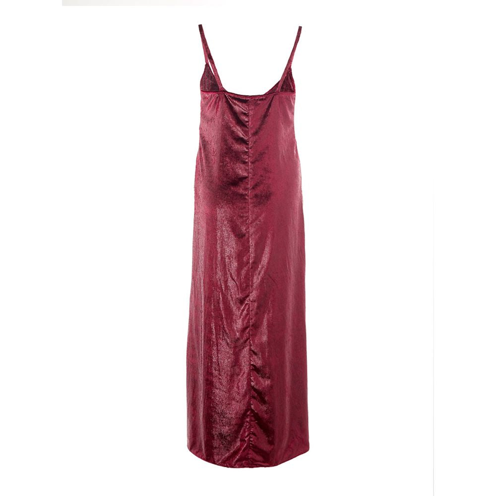 Robe Cocktail Lardini Bordeaux en Polyester - Élégance Nocturne