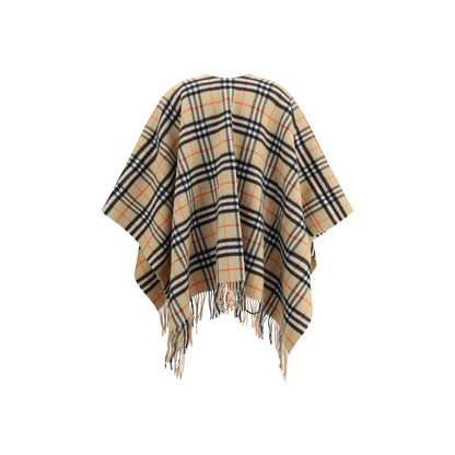 Burberry Archivio Check Cashmere Cape