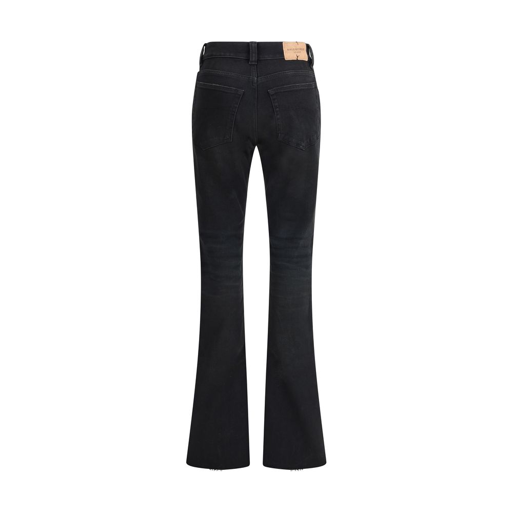 Jeans slim à coupe évasée Balenciaga