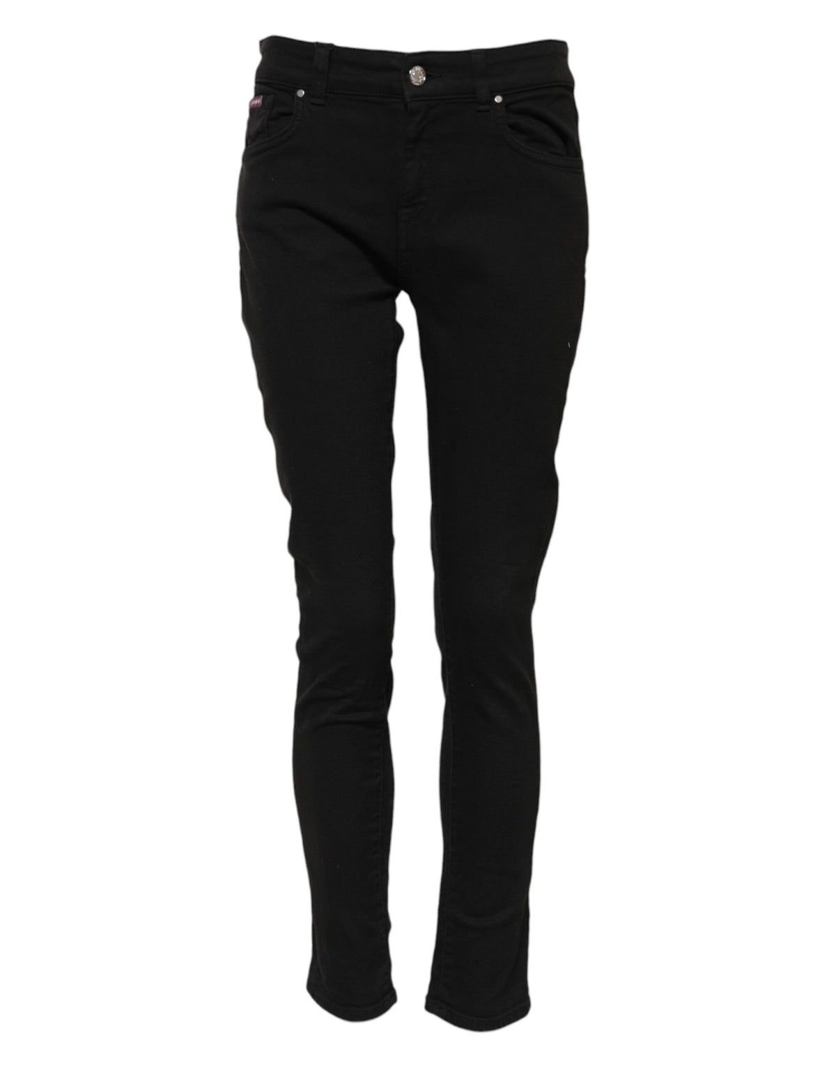 Dolce & Gabbana Jeans Skinny Noires en Coton
