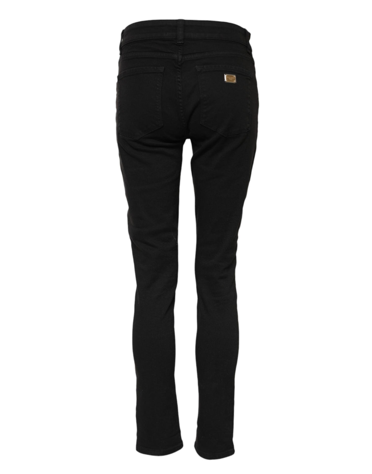 Dolce & Gabbana Jeans Skinny Noires en Coton