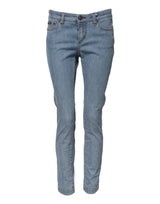 Dolce & Gabbana Jeans Femme Skinny Denim Bleu Coton