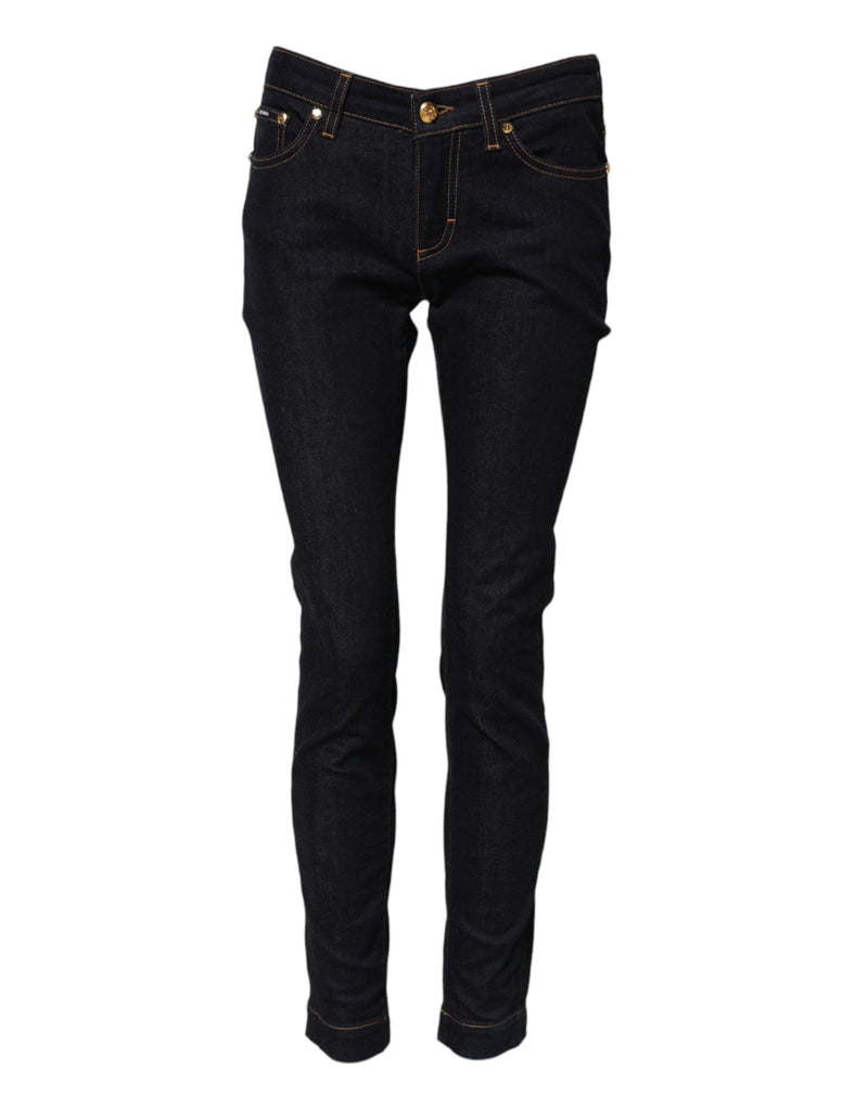 Dolce & Gabbana Jeans Femme Skinny Denim Bleu
