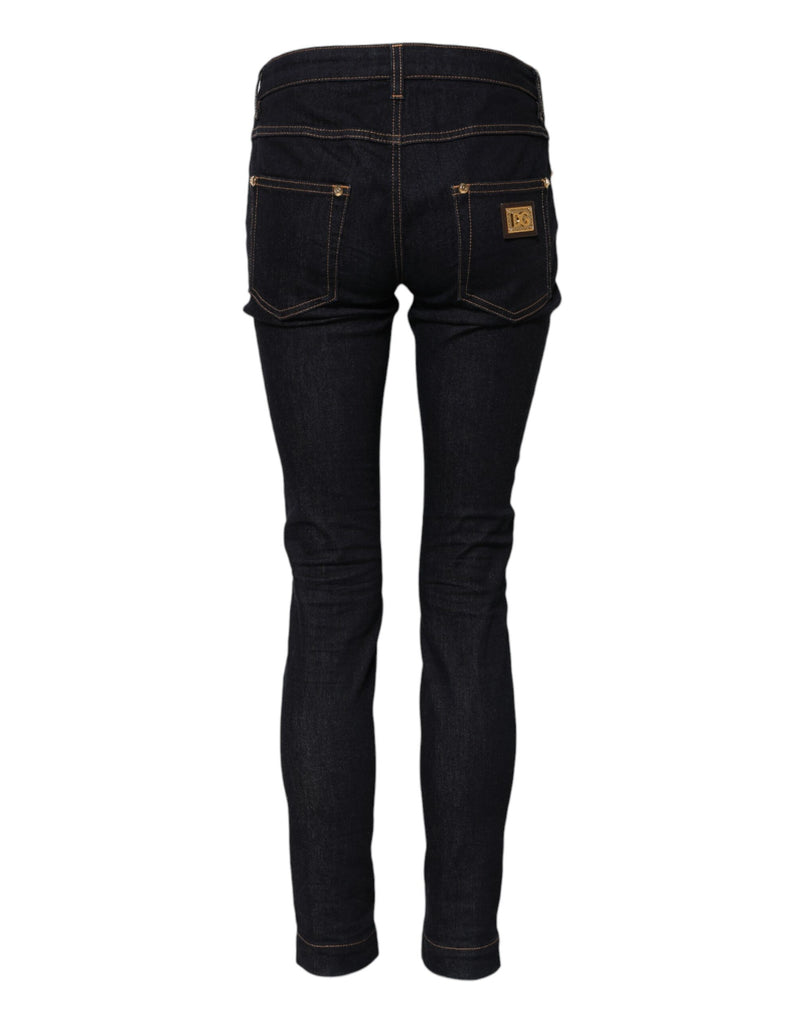Dolce & Gabbana Jeans Femme Skinny Denim Bleu