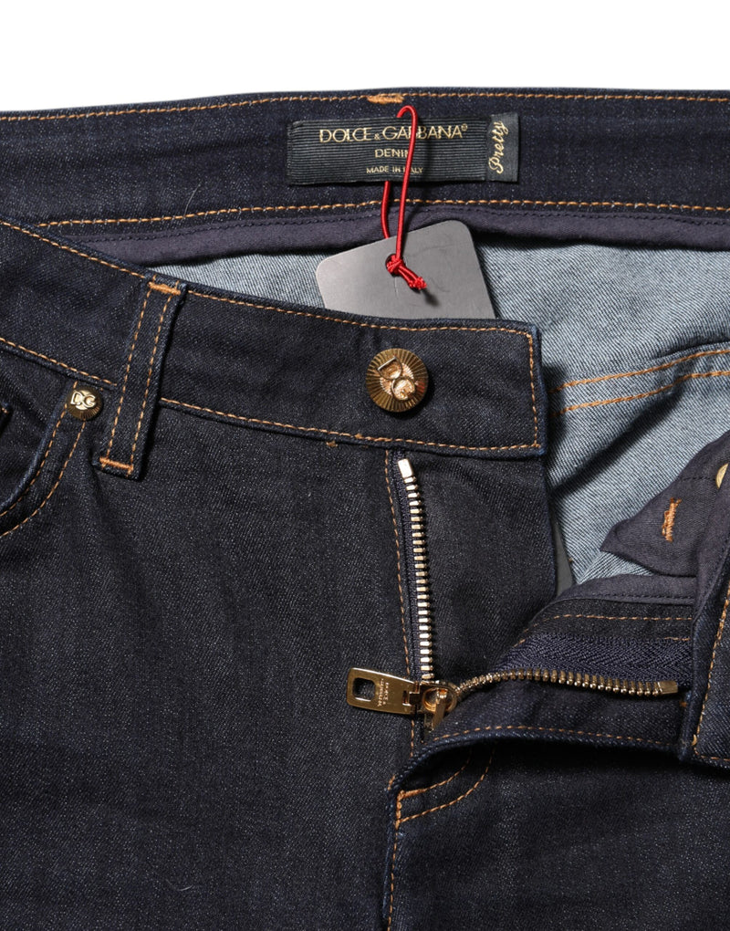 Dolce & Gabbana Jeans Femme Skinny Denim Bleu