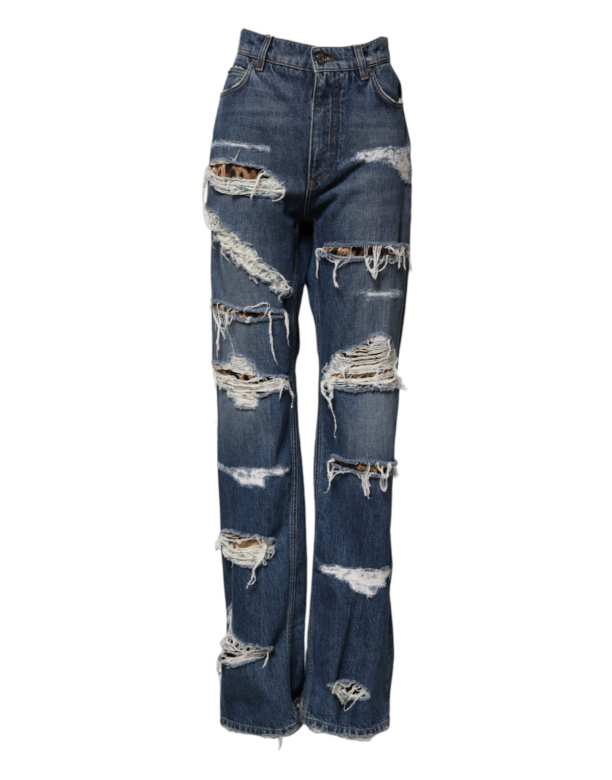 Dolce & Gabbana Jeans en Denim Tissé Bleu