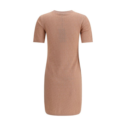 Fendi midi-jurk met FF-patroon