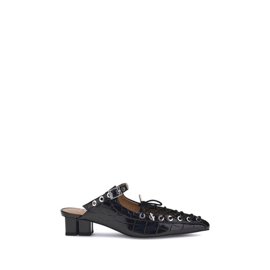 Ganni Oleatex gespannen slippers