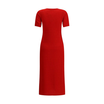 Robe mi-longue en tricot Fendi