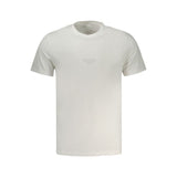 T-Shirt en Coton Blanc Guess Jeans pour Homme