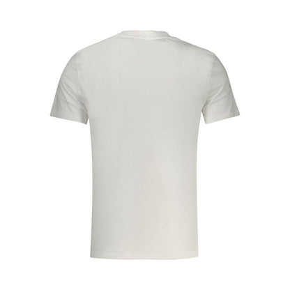 T-Shirt en Coton Blanc Guess Jeans pour Homme