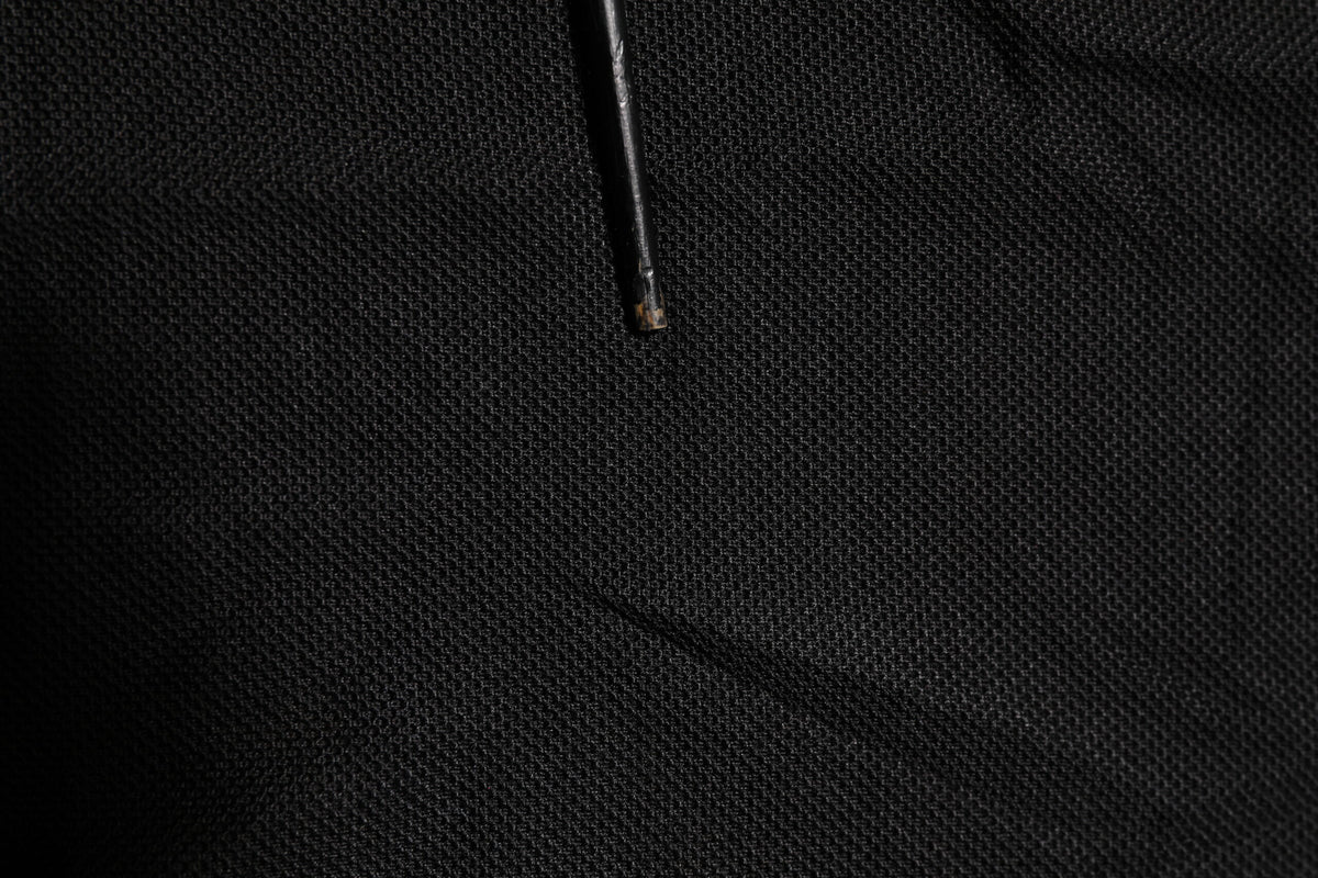Polo homme Dolce &amp; Gabbana en soie noire à col V DG.