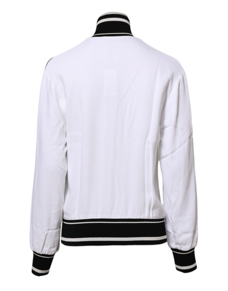 Dolce & Gabbana Veste Femme Blanc en Viscose avec Logo