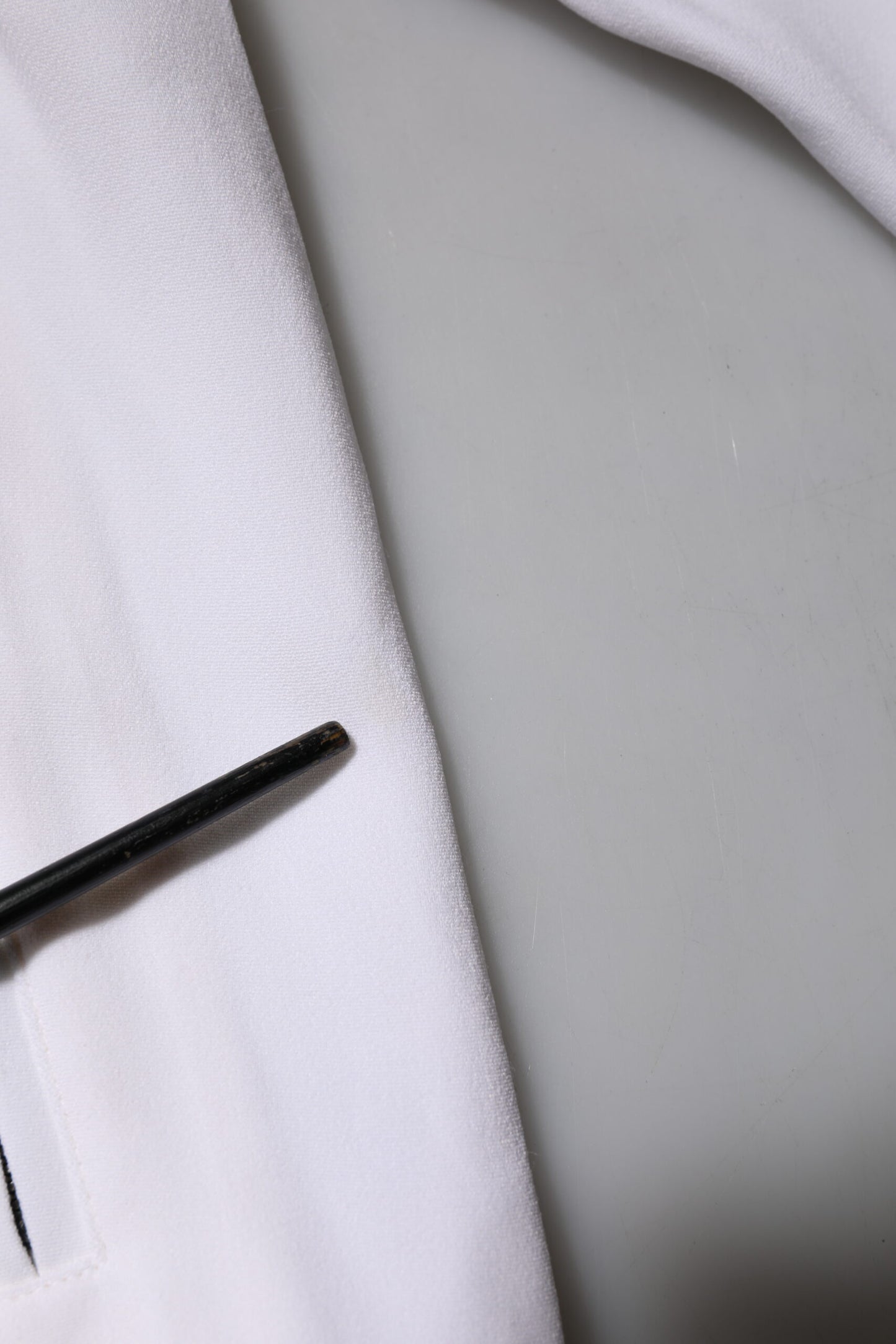 Dolce &amp; Gabbana Witte Viscose Logo Dames Jack met Volledige Ritssluiting