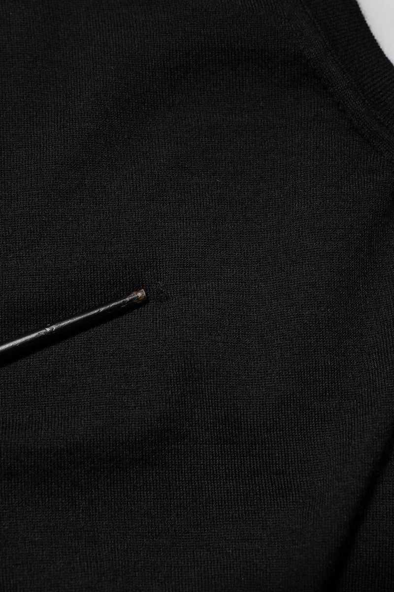 Dolce & Gabbana Black Cashmere Sleeveless Tank T-shirt