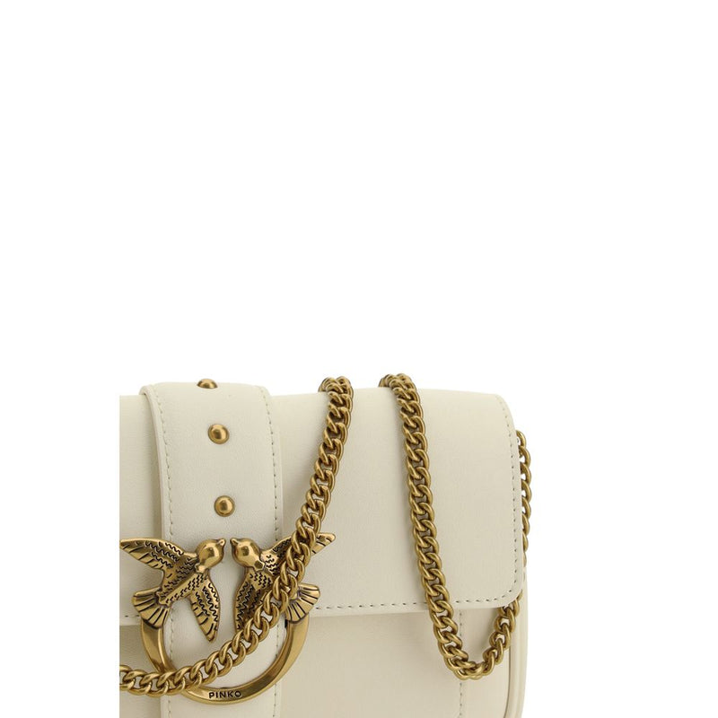 PINKO Love One Shoulder Bag - Élégance en Cuir de Veau