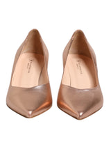 Prosperine Pink Leather Pumps - Élégantes Chaussures à Talons