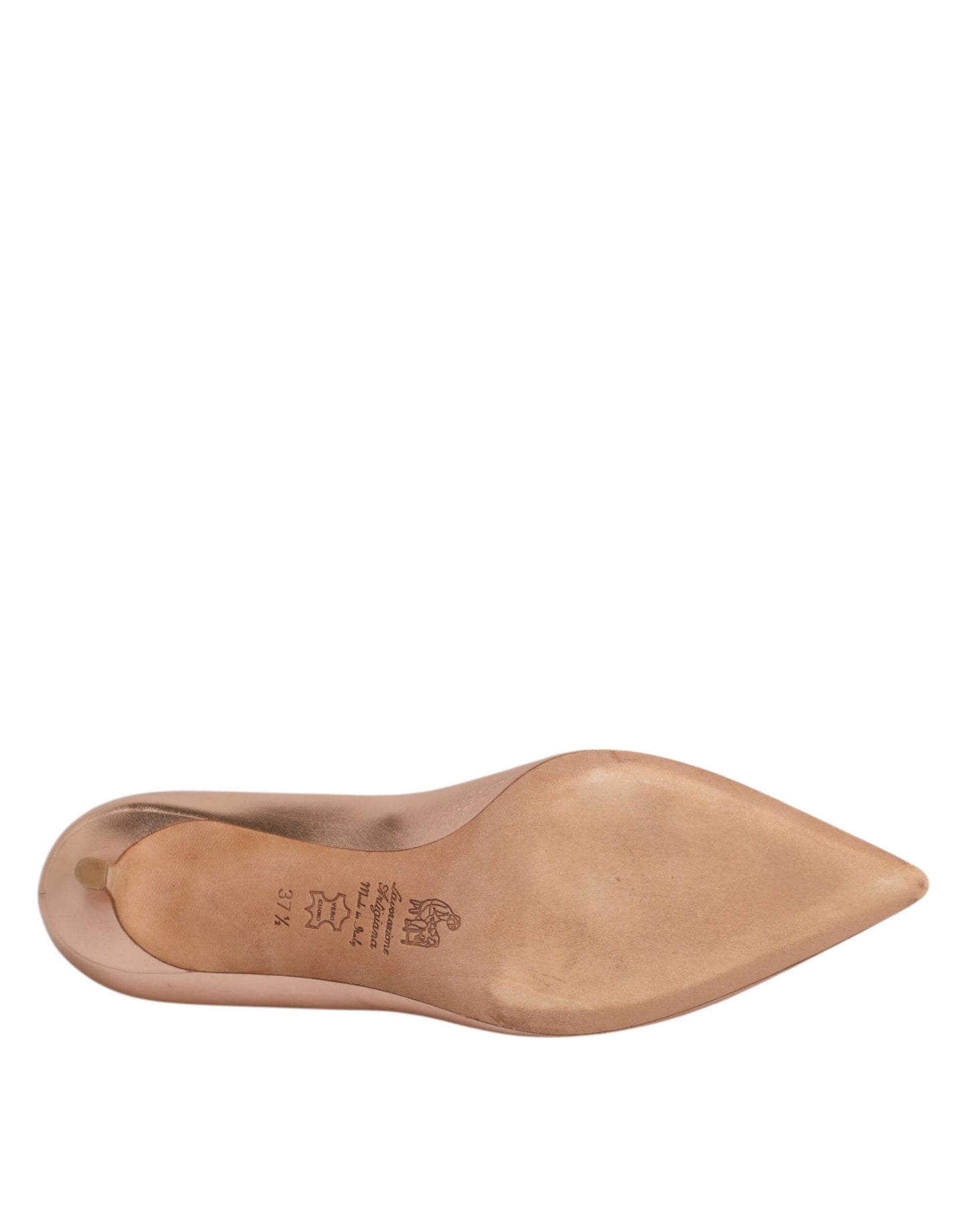 Escarpins en cuir rose Prosperine, talons aiguilles, chaussures à enfiler