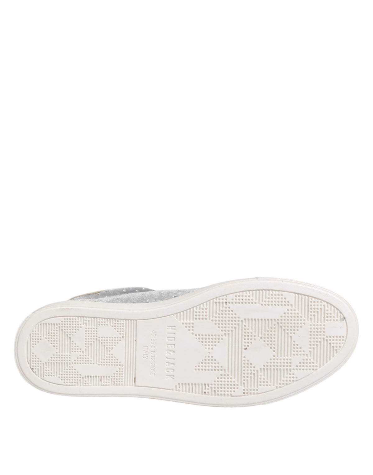 HIDE & JACK Gray Suede Low Top Lace Up Sneakers