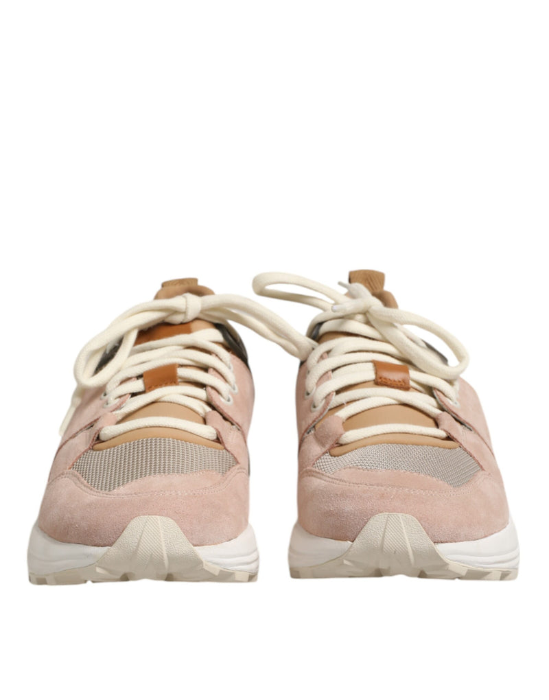 Dondup Multicolor Suede Low Top Sneakers for Women