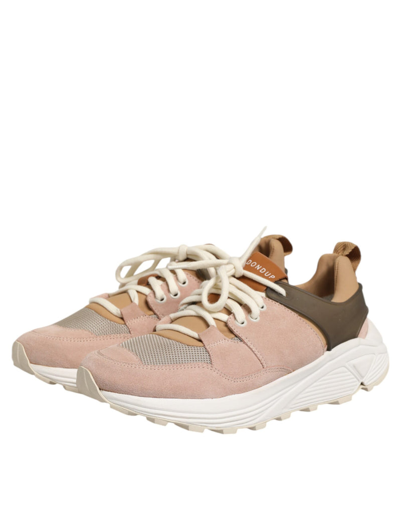 Dondup Multicolor Suede Low Top Sneakers for Women