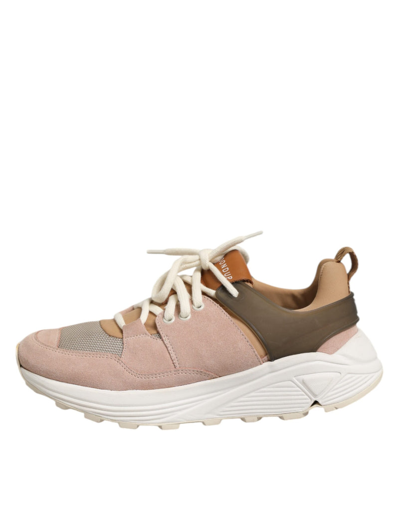 Dondup Multicolor Suede Low Top Sneakers for Women