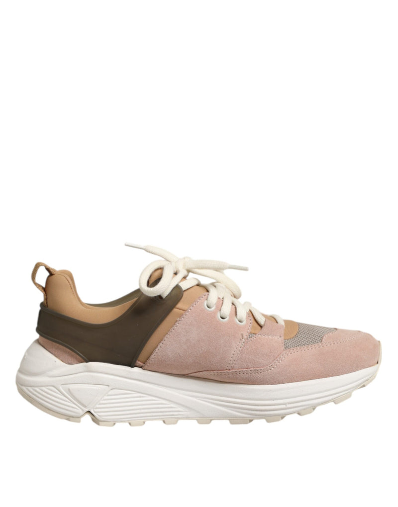 Dondup Multicolor Suede Low Top Sneakers for Women