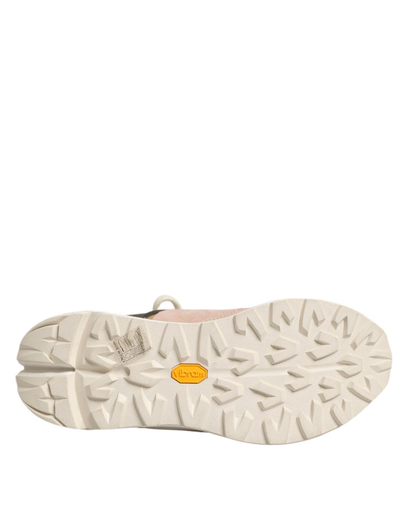 Dondup Multicolor Suede Low Top Sneakers for Women