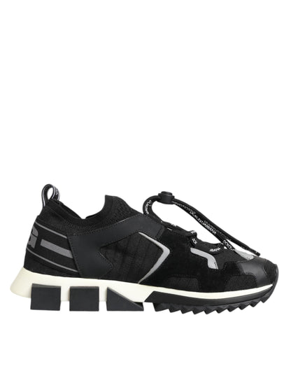 Dolce & Gabbana Sorrento Sneakers in zwart en wit met logo