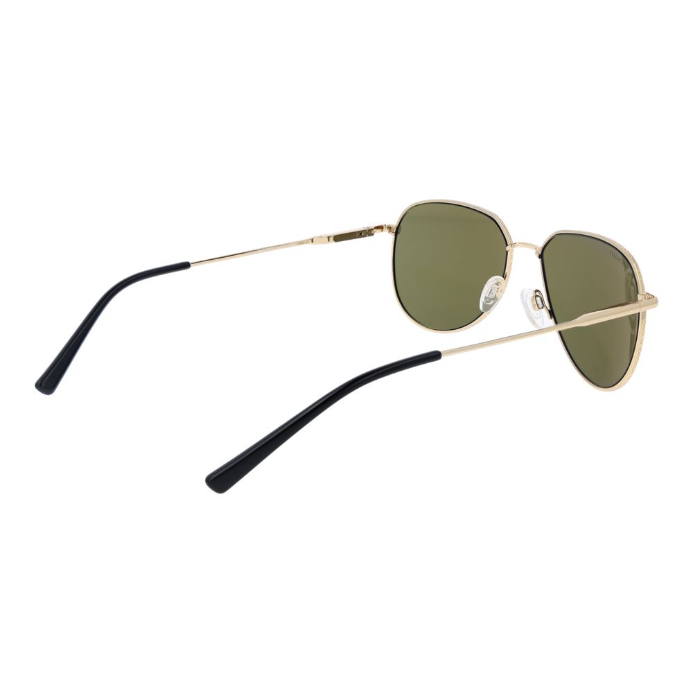 Lunettes de soleil unisexes Serengeti Gold - Style aviateur