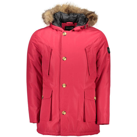 Veste homme Roberto Cavalli en polyester rouge
