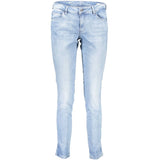 Guess Jeans Femme - Jean Skinny en Coton Bleu