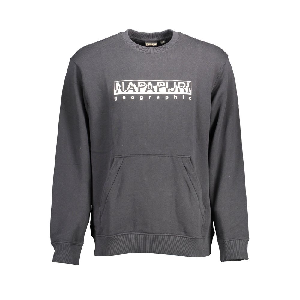 Sweatshirt Napapijri Noir en Coton pour Homme
