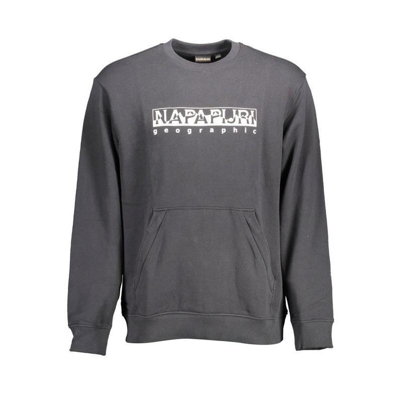 Sweatshirt Napapijri Noir en Coton pour Homme