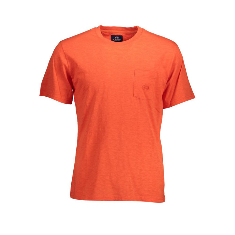 La Martina Rood Katoenen T-Shirt