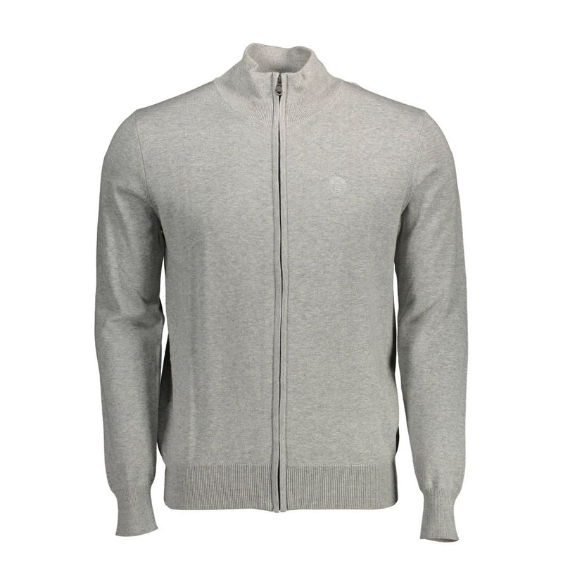 North Sails Gray Cotton Sweater - Stylish and Comfortable