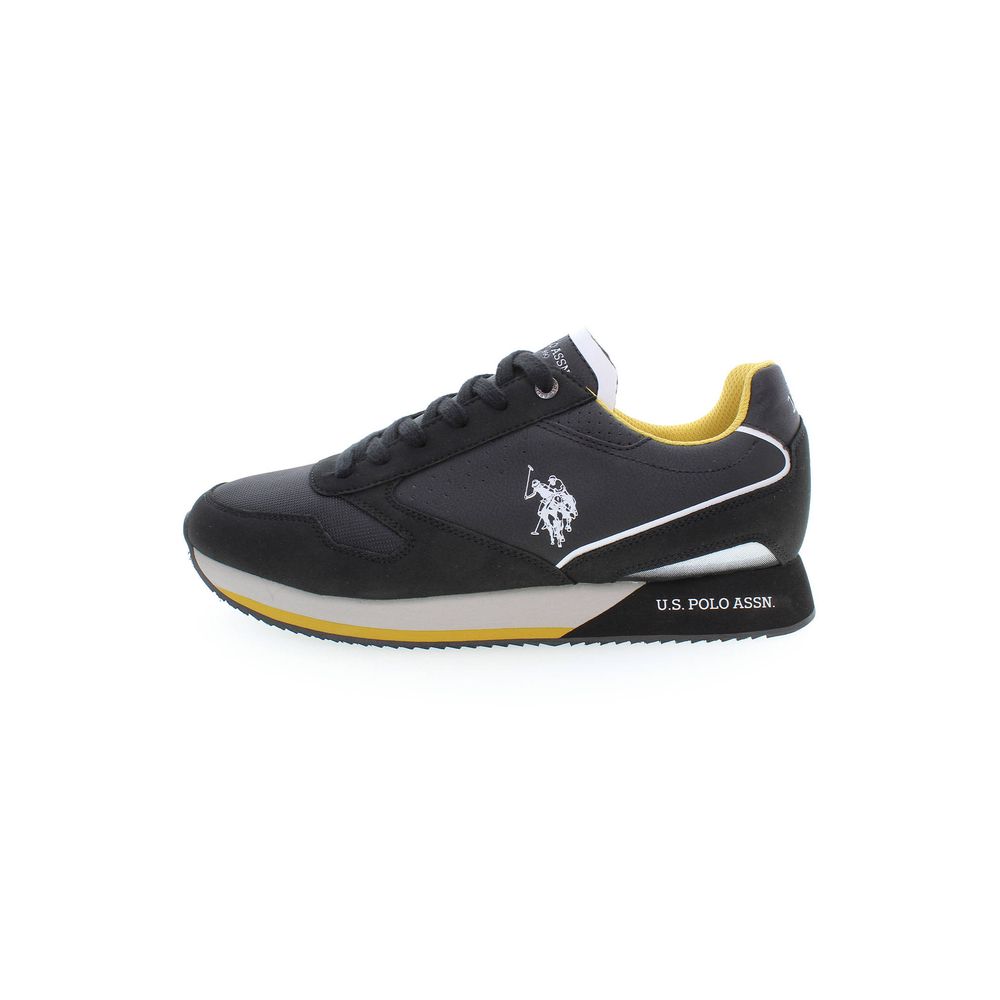 U.S. POLO ASSN. Black Polyester Men Sneaker - Stylish & Comfortable