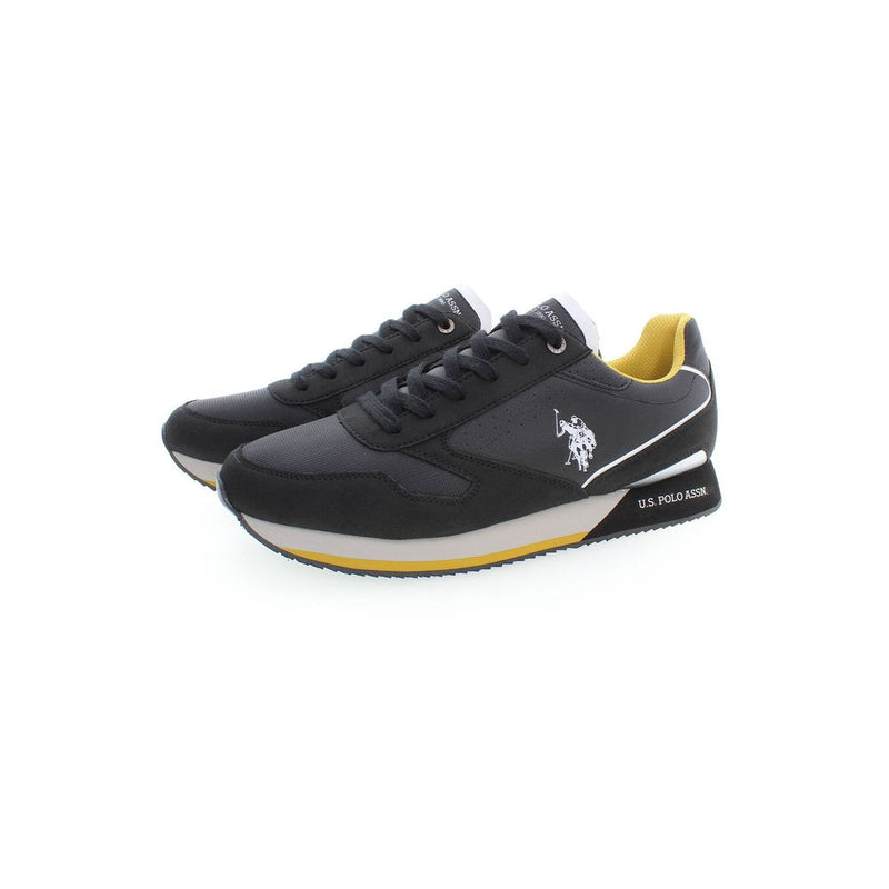 U.S. POLO ASSN. Black Polyester Men Sneaker - Stylish & Comfortable