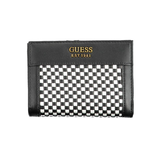 Portefeuille Guess Jeans en polyéthylène noir